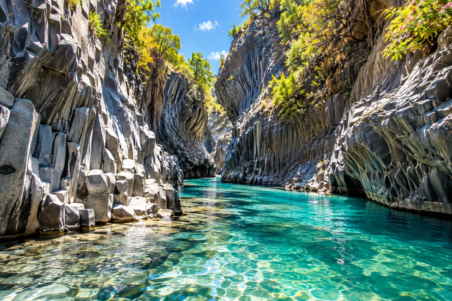Gole dell'Alcantara Sicilia